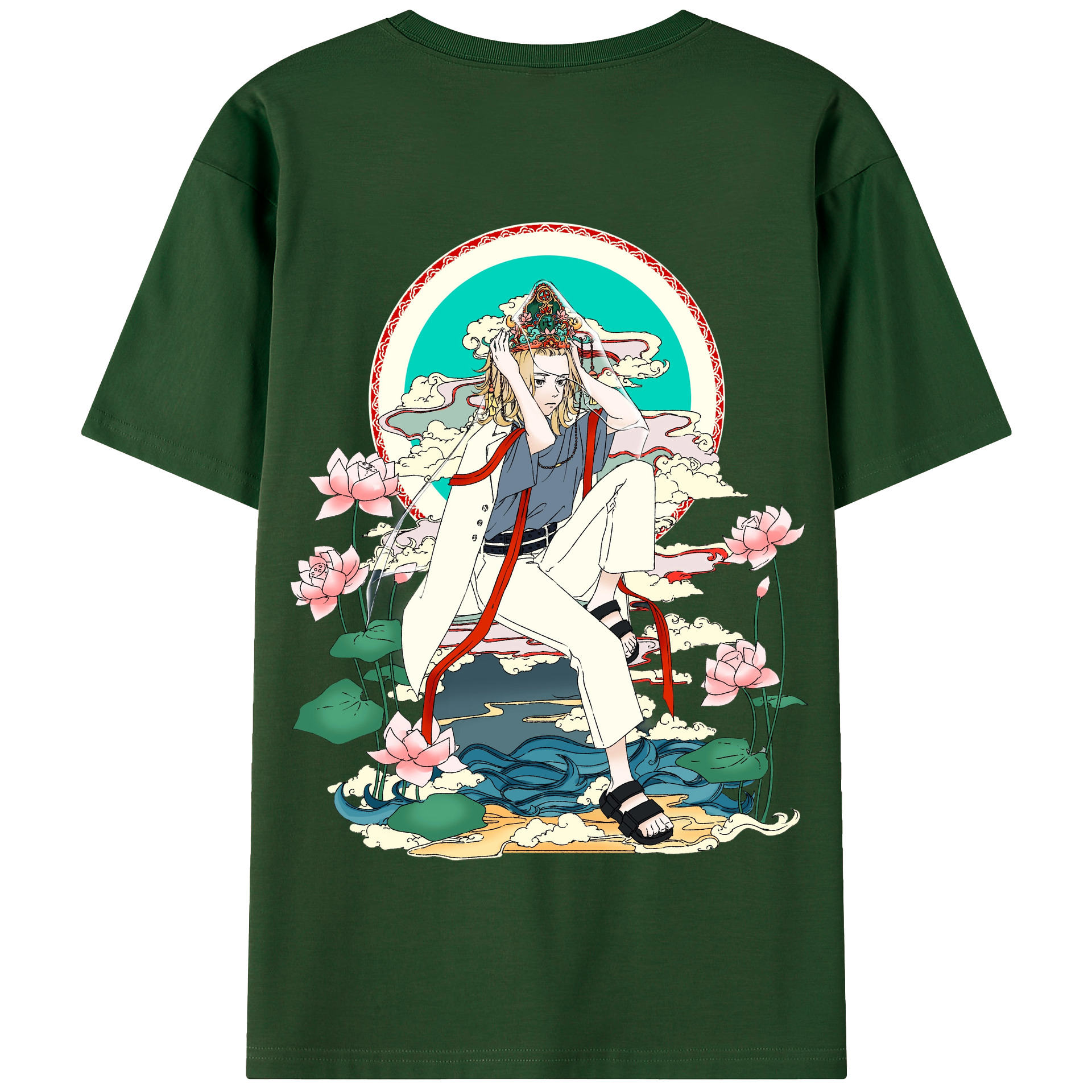 （画像用） 東京リベンジャーズ Tokyo Revengers 綿100％半袖Tシャツ（背面プリント）
